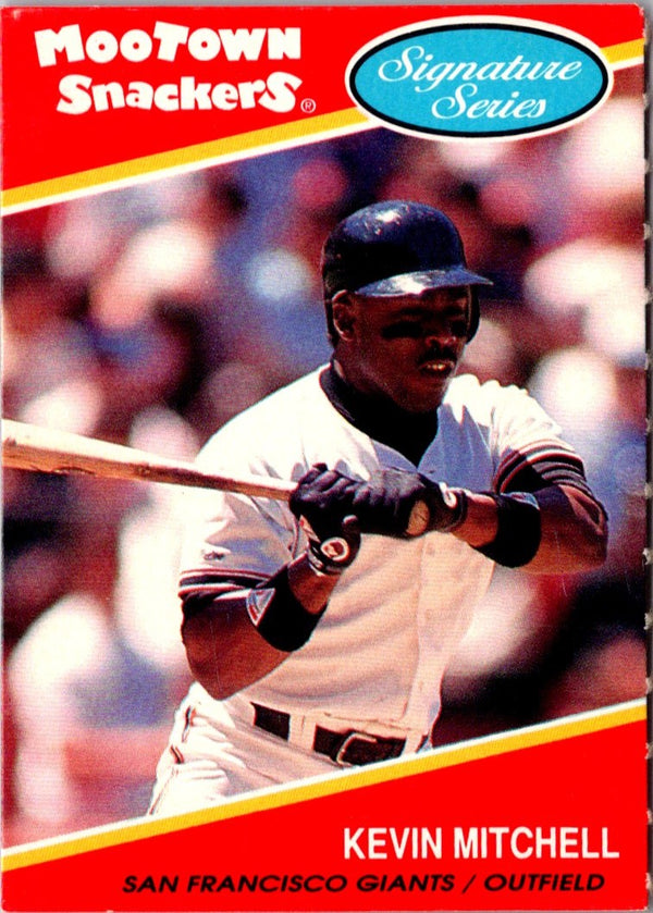 1991 MooTown Snackers Kevin Mitchell #23