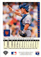 1994 Collector's Choice Todd Hundley #143 Silver Signature