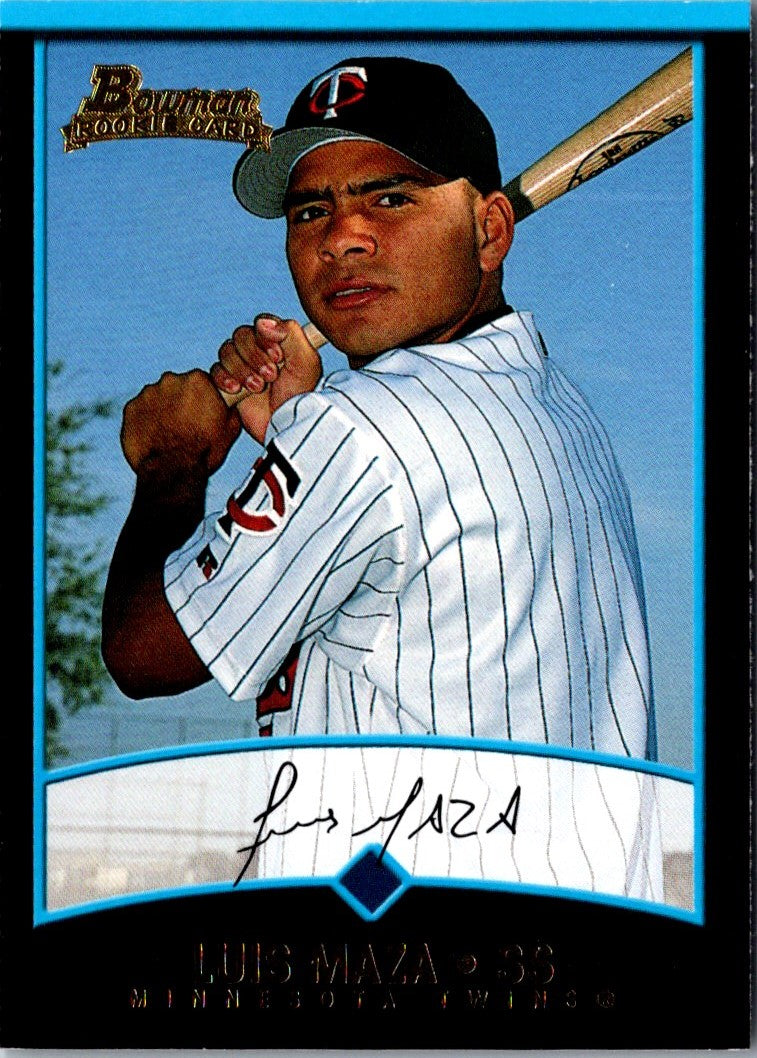 2001 Bowman Draft Picks & Prospects Luis Maza