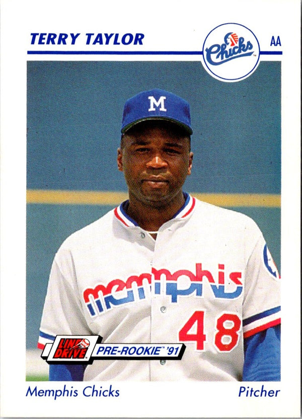 1991 Line Drive AA Terry Taylor #420