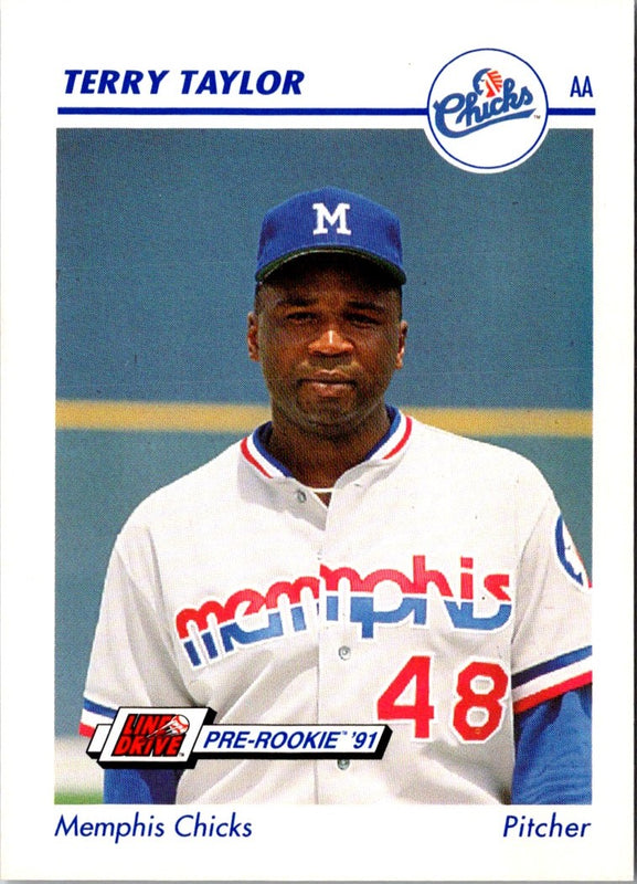 1991 Line Drive AA Terry Taylor #420