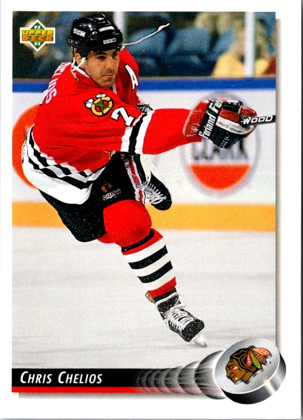 1992 Upper Deck Chris Chelios #159