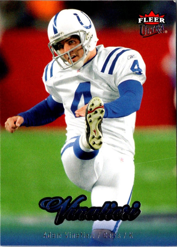 2007 Ultra Adam Vinatieri #83