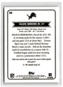 2012 Topps Magic Calvin Johnson