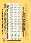 1985 Donruss Jerry Mumphrey