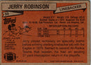 1981 Topps Jerry Robinson