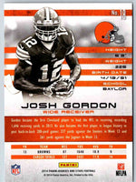 2014 Panini Rookies And Stars Josh Gordon #18