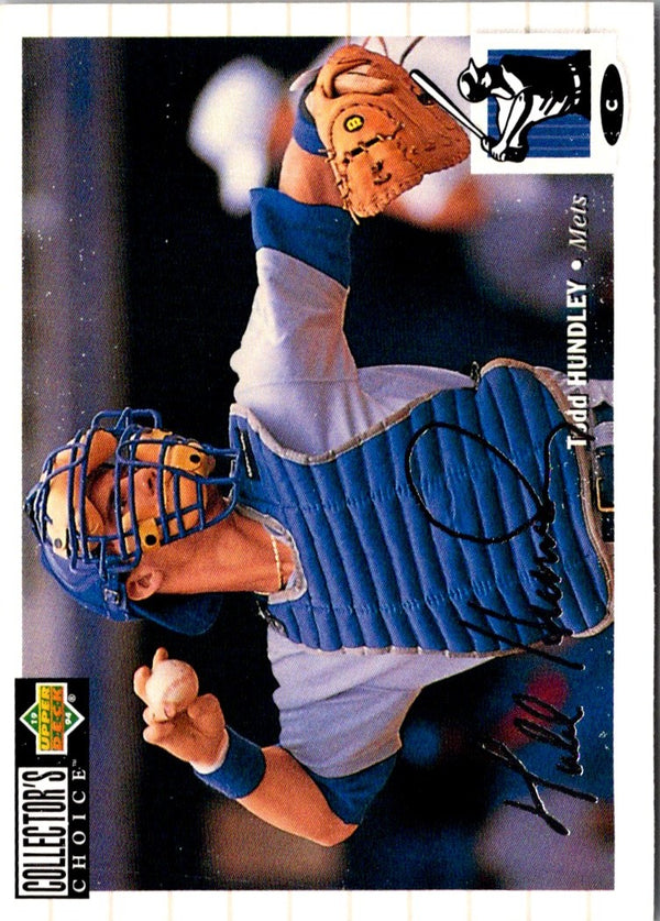 1994 Collector's Choice Todd Hundley #143 Silver Signature