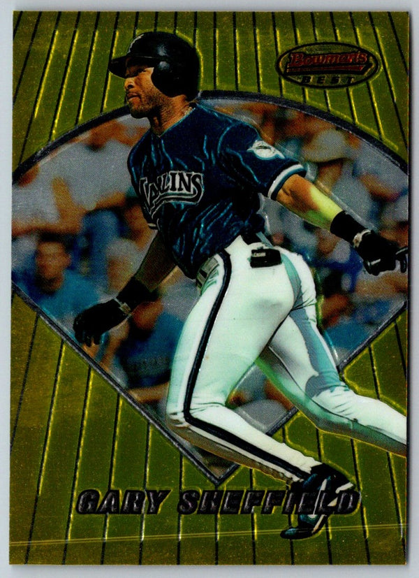 1996 Bowman's Best Gary Sheffield #53