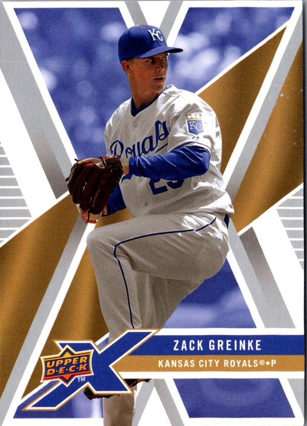 2008 Upper Deck X Zack Greinke #49