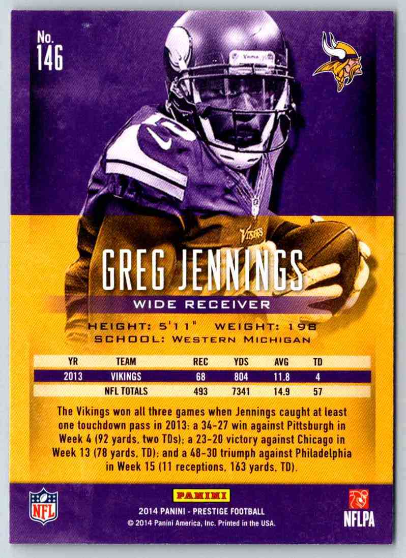 2014 Prestige Greg Jennings