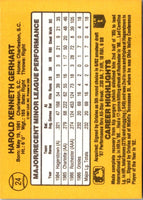 1987 Donruss The Rookies Ken Gerhart #24