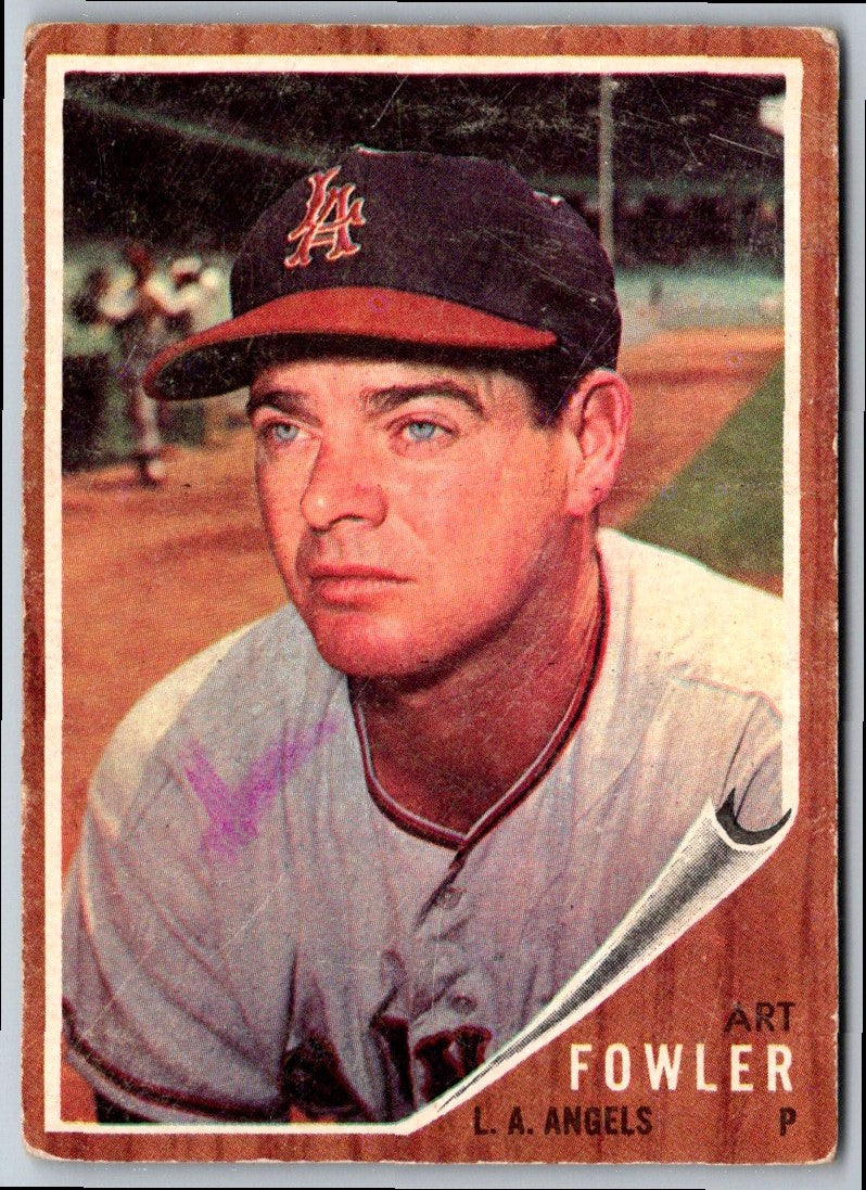 1962 Topps Art Fowler