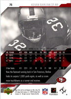 2004 Upper Deck Legends Kevan Barlow #76