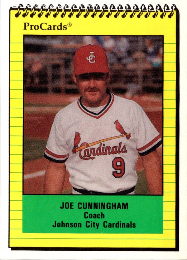 1991 ProCards Joe Cunningham #4172