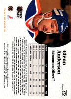 1991 Pro Set Glenn Anderson #75