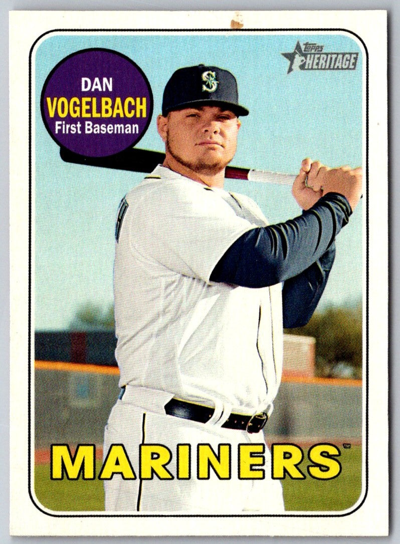 2018 Topps Heritage Dan Vogelbach