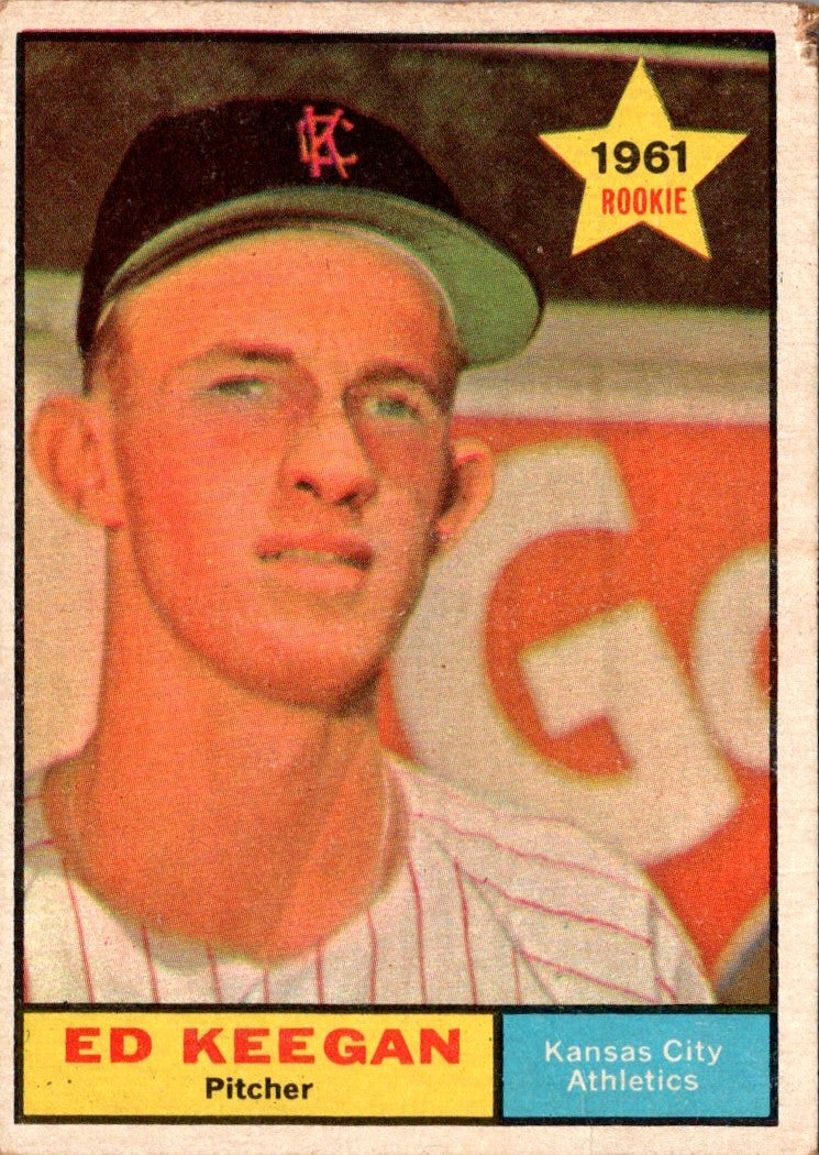 1961 Topps Ed Keegan