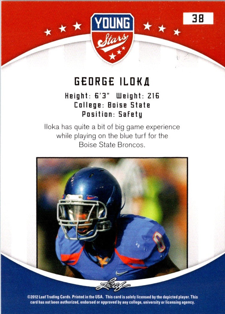 2012 Leaf Young Stars George Iloka
