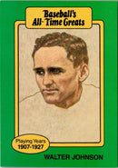 1987 Hygrade All-Time Greats Walter Johnson