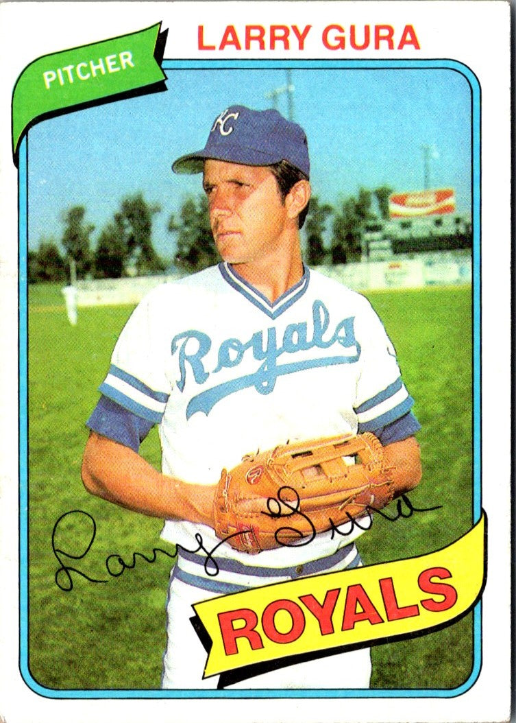 1980 Topps Larry Gura