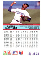1992 Fleer 7 Eleven/Citgo The Performer Ramon Martinez #21