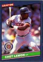 1986 Leaf Chet Lemon #85