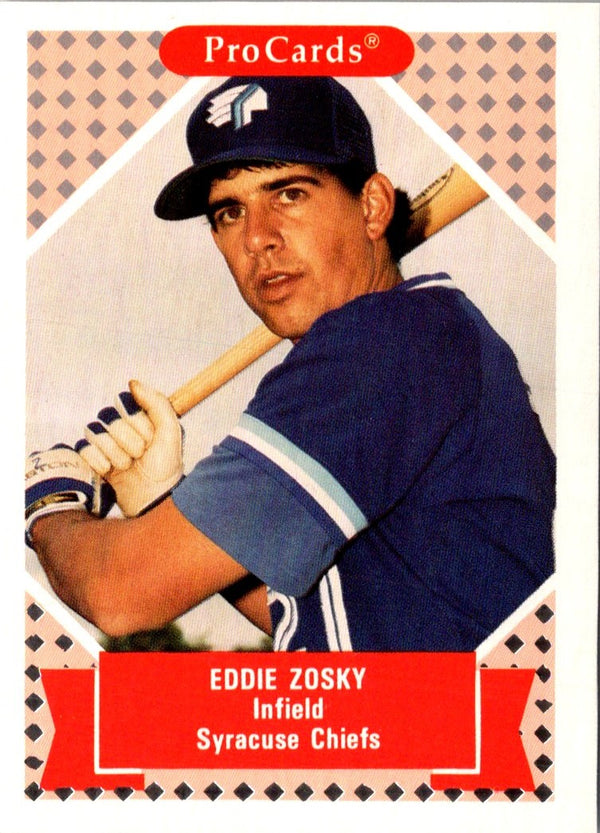 1991 ProCards Tomorrow's Heroes Eddie Zosky #159