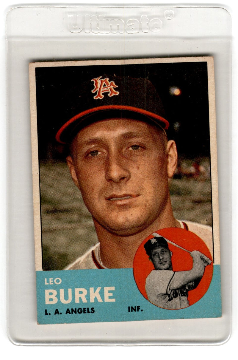 1963 Topps Leo Burke