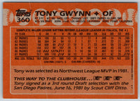 1988 Topps Tony Gwynn #360