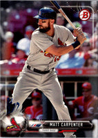 2017 Bowman Silver Matt Carpenter #8 /499
