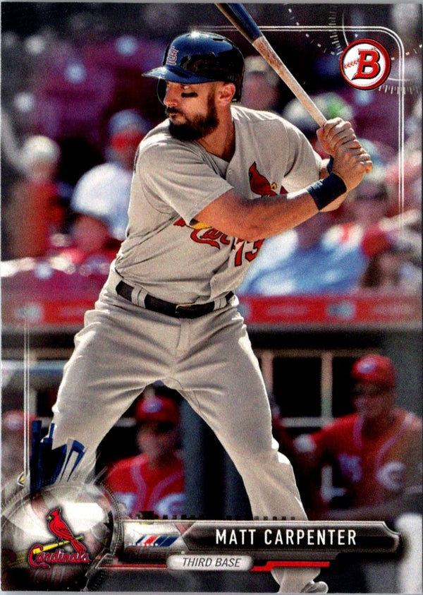 2017 Bowman Silver Matt Carpenter #8 /499