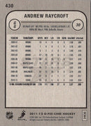 2011 O-Pee-Chee Andrew Raycroft