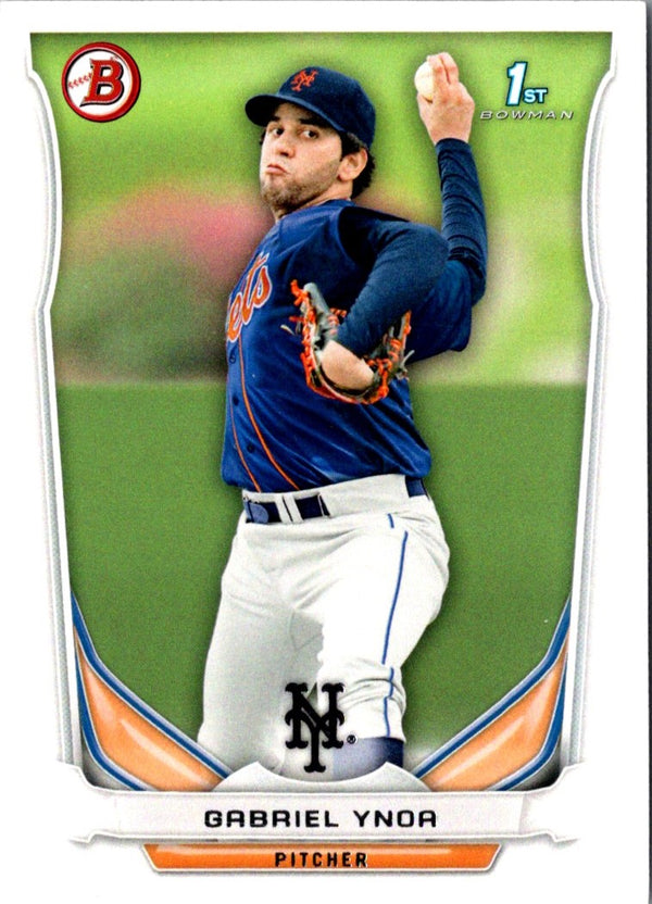 2014 Bowman Prospects Gabriel Ynoa #BP76