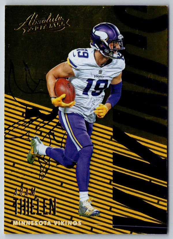 2018 Panini Absolute Adam Thielen #63