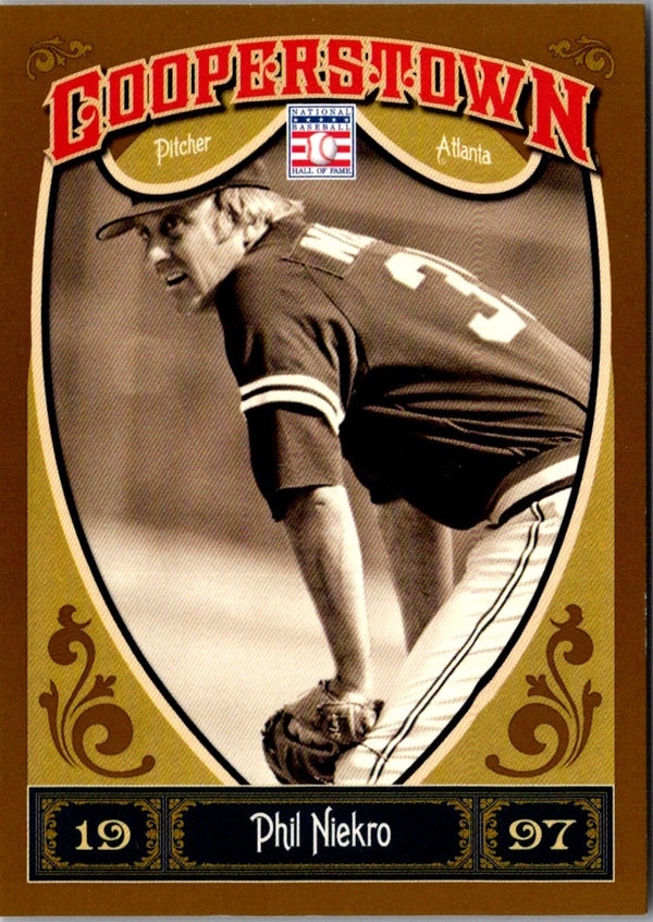 2013 Panini Cooperstown Phil Niekro #86