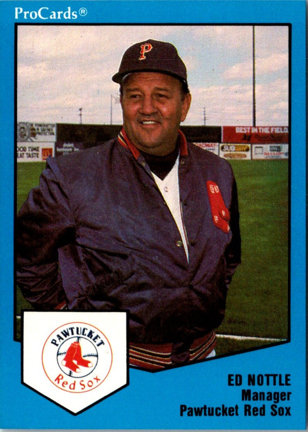 1989 ProCards Triple A Ed Nottle #678