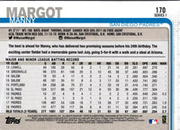 2019 Topps Manny Margot #170