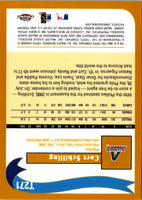 2002 Topps Traded & Rookies Curt Schilling #T271