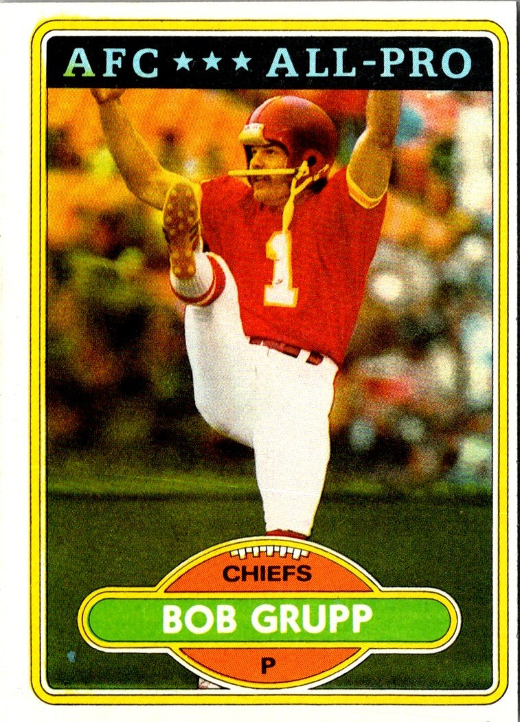 1980 Topps Bob Grupp