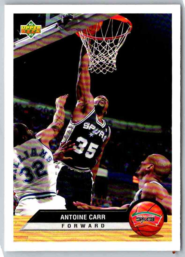 1992 Upper Deck Antoine Carr #P36