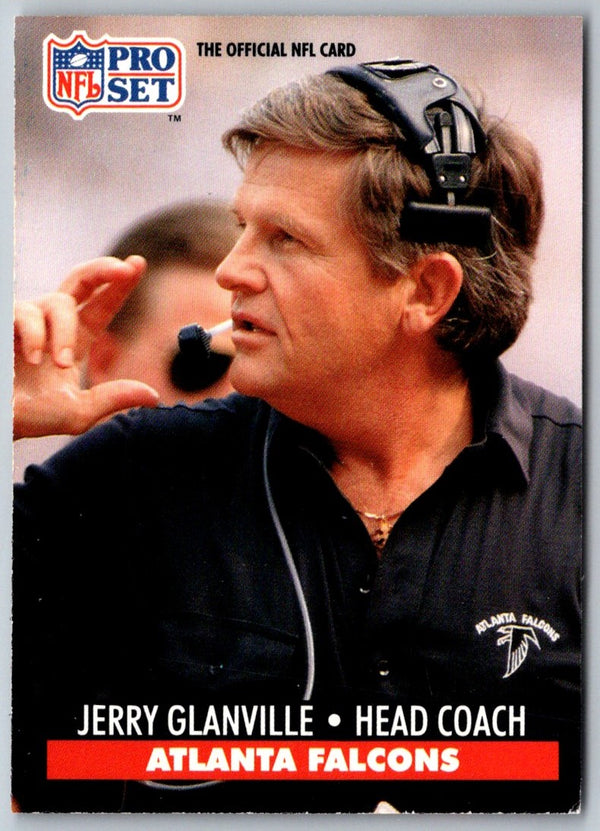 1991 Pro Set Jerry Glanville #99