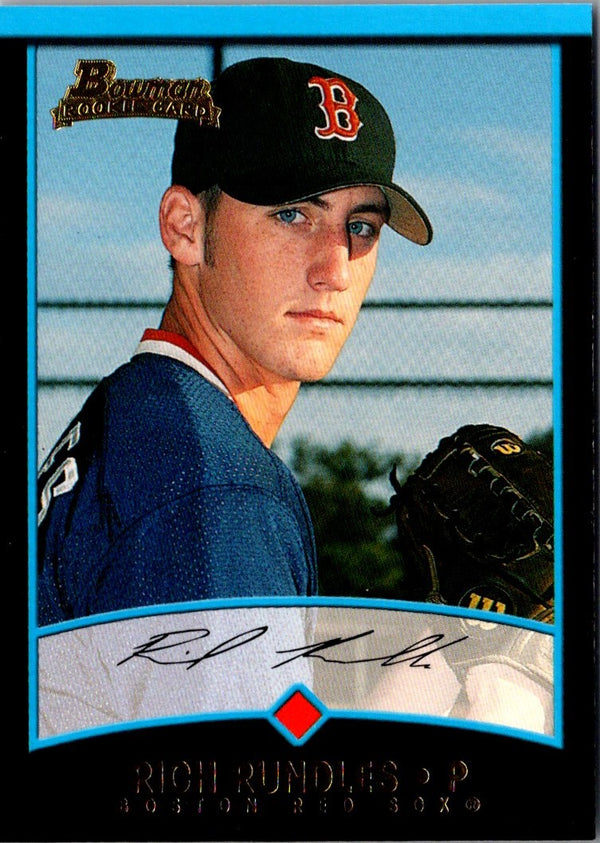 2001 Bowman Draft Picks & Prospects Rich Rundles #BDP61 Rookie