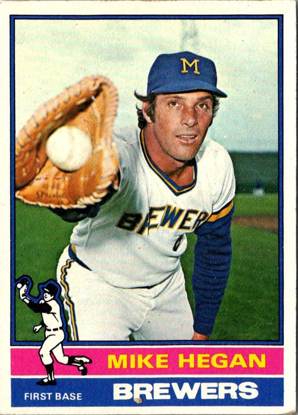 1976 Topps Mike Hegan #377