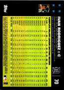 2005 Topps Ivan Rodriguez