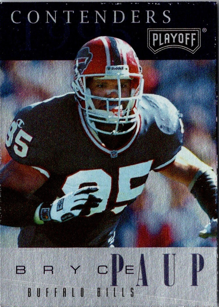 1995 Playoff Contenders Bryce Paup