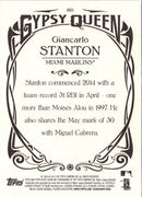 2015 Topps Gypsy Queen Giancarlo Stanton