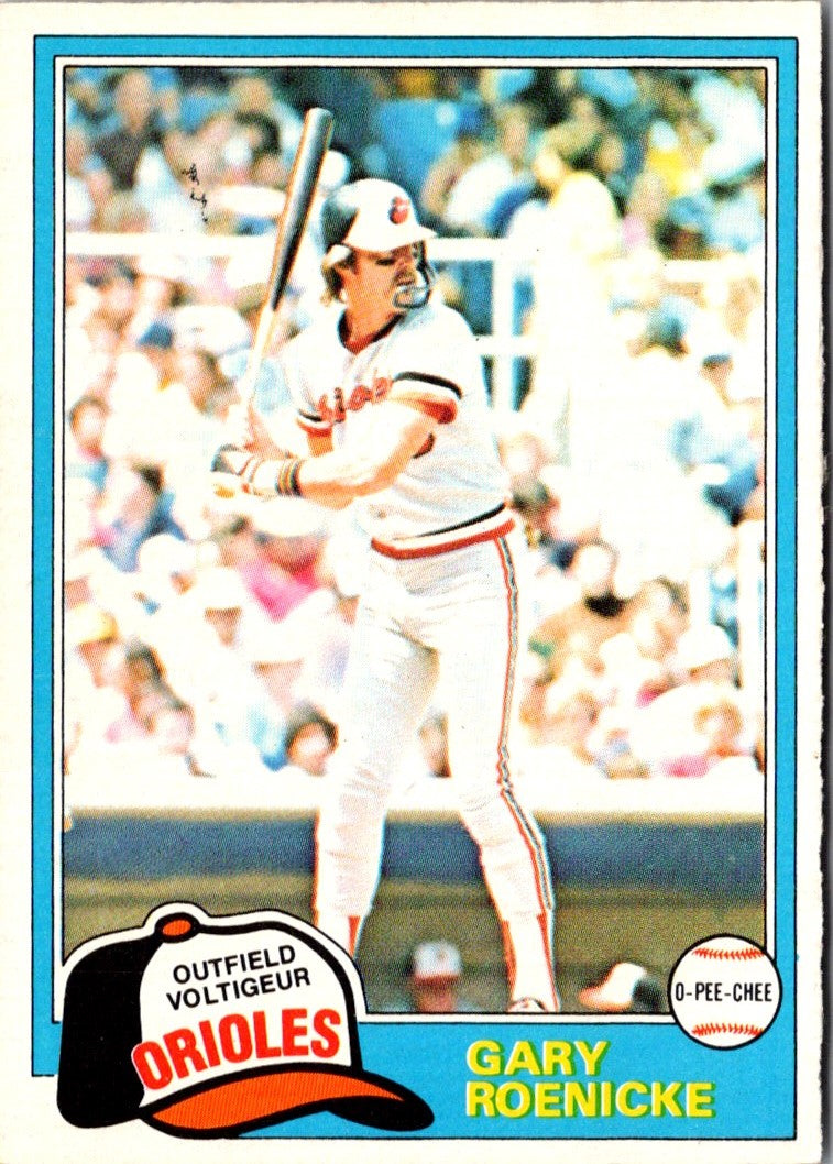 1981 Topps Gary Roenicke