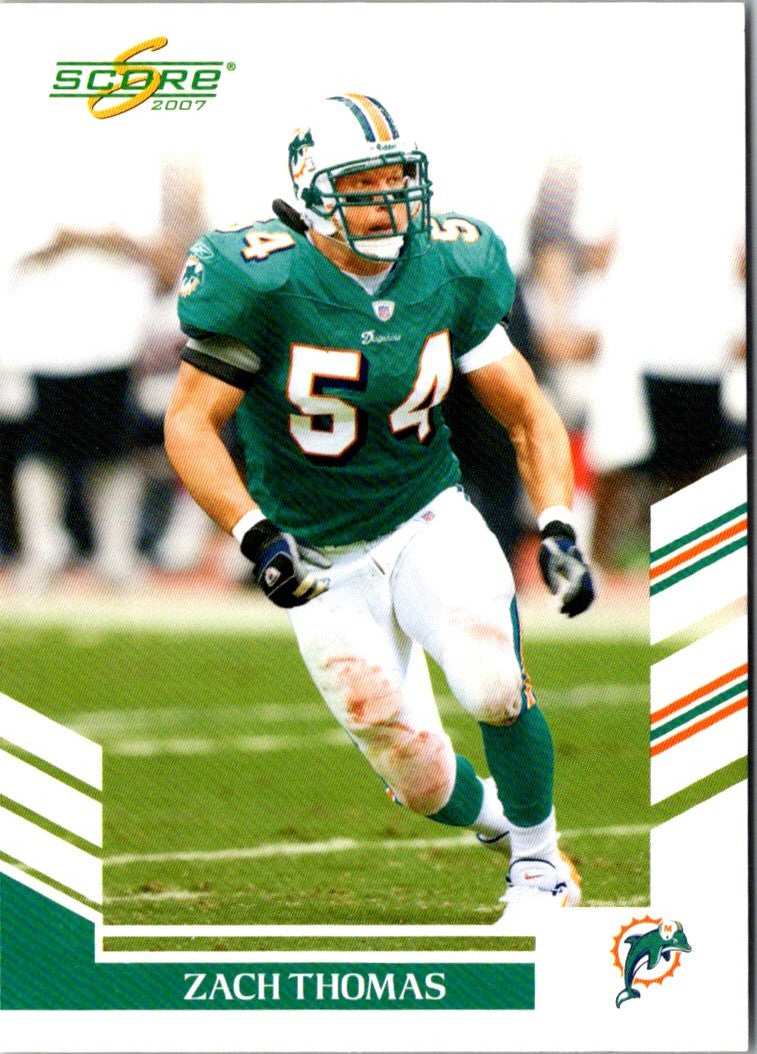 2007 Score Zach Thomas
