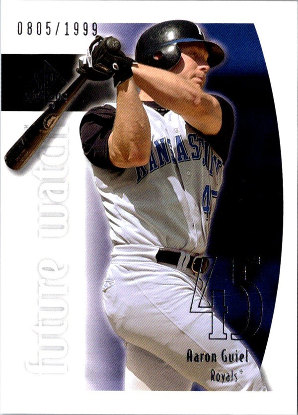 2002 SP Authentic Aaron Guiel #207 Rookie 0805/1999